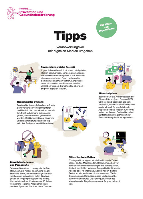 Tipps zum Umgang mit digitalen Medien