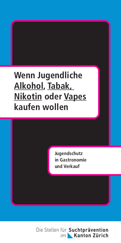 Wenn Jugendliche Alkohol, Tabak, Nikotin oder Vapes kaufen wollen